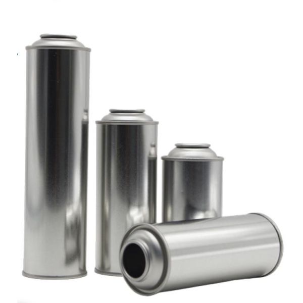 Custom Size Tinplate Aerosol Can For Chemical Product Empty Aerosol Can