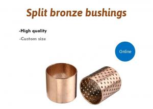 Buy cheap High Load Capacity 120N/Mm² 2.0m/S 090 Split Bronze Bushings product