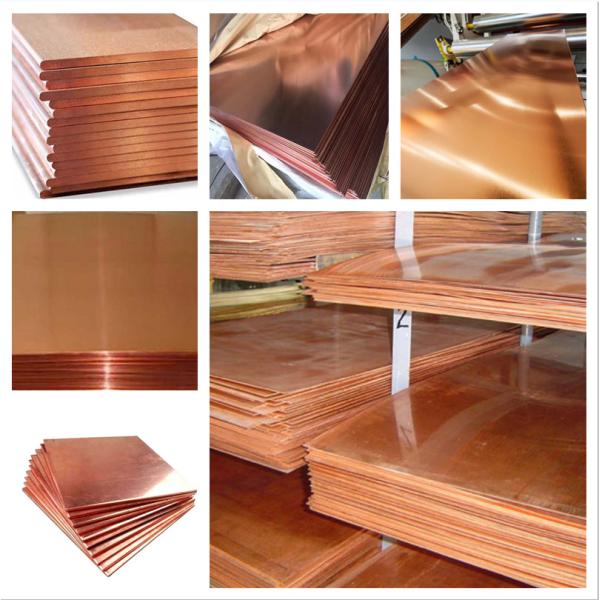 ASTM 1mm Yellow Brass Sheet H60 Half Hard MTC For Water Heater