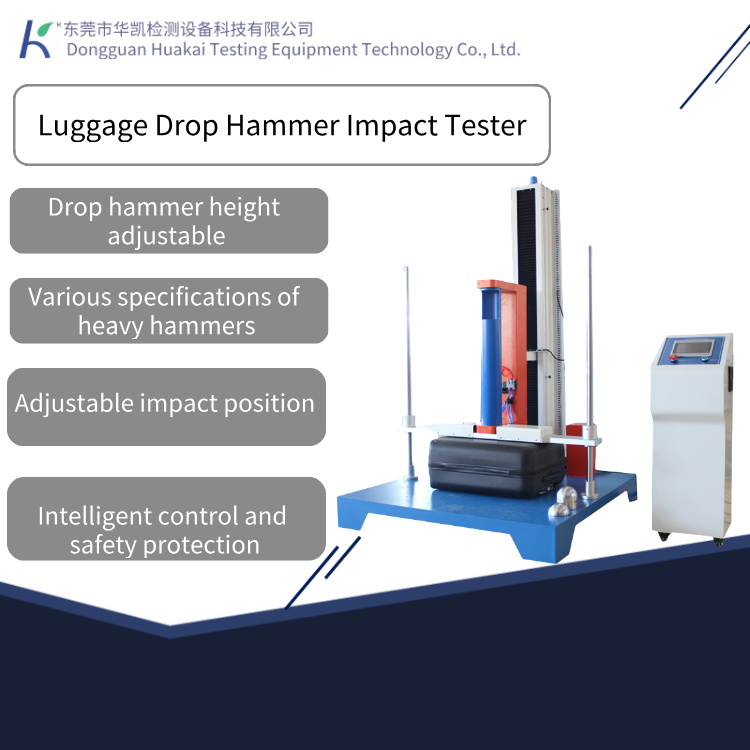 Impact Head Drop Impact Testing Equipment Luggage Durability and Damage Degree Tester