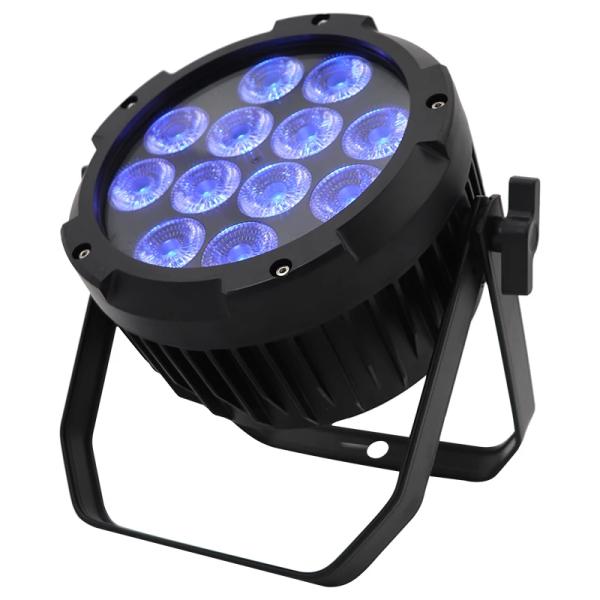 Waterproof Aluminum RGBW 4in1 LED Par Lights 12*12w Flat Par IP65