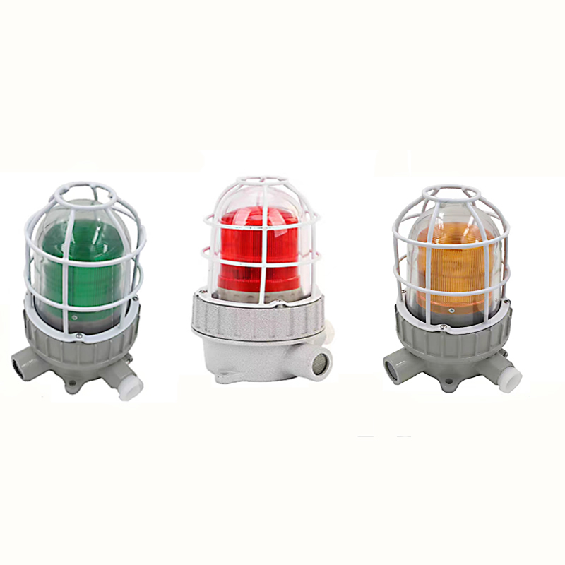 Explosion Proof Warning Alarm Siren 90dB with Strobe Light