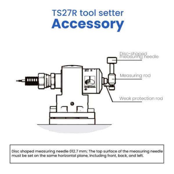 Renishaw TS27R Weak Protection Rod Collision Rod Probe A-5003-5171