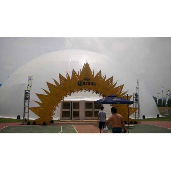 Unique 30M Outdoor large Geodesic Dome Tent with strong structure