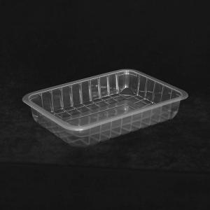 China 285 X 205 X 90 MM PP Disposable Plastic Tray Clear Rectangle Food Plastic Tray on sale
