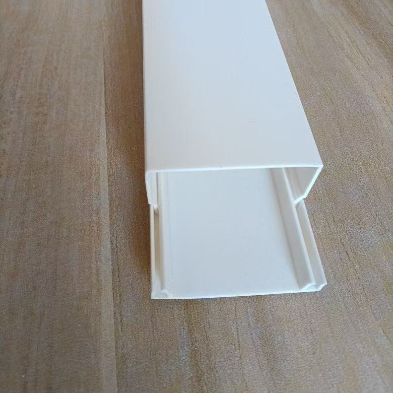 Customizable 40 X 100mm PVC Cable Trunking For Office Cabling