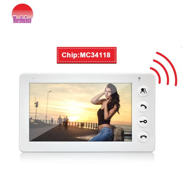 Most economic video door phone video intercom support 1 monitor and 1 outdoor camera