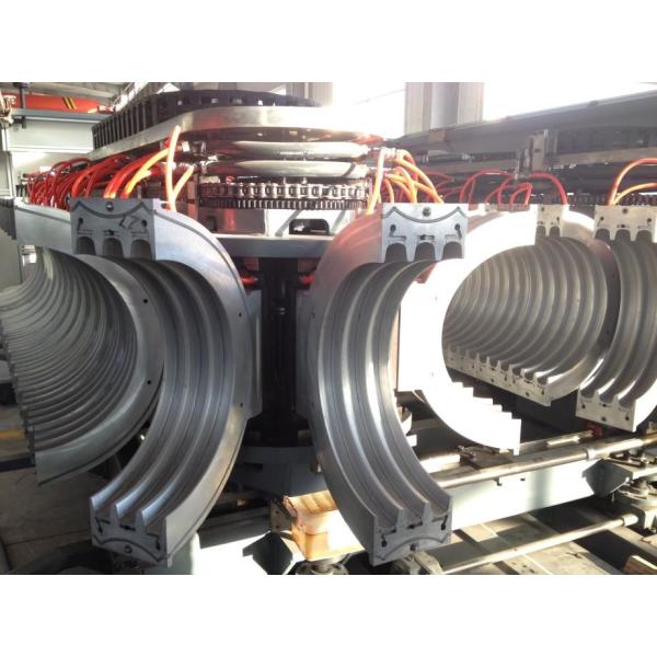 HDPE Double Wall Corrugated Pipe Extrusion Line for Municipal Underground Drainage Systems