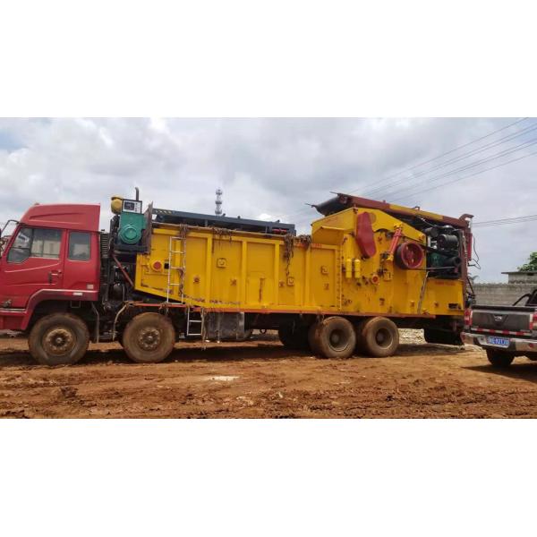 Mobile Shredder Large Wood Chipper For Malaysia /Wast Wood Crusher Machine