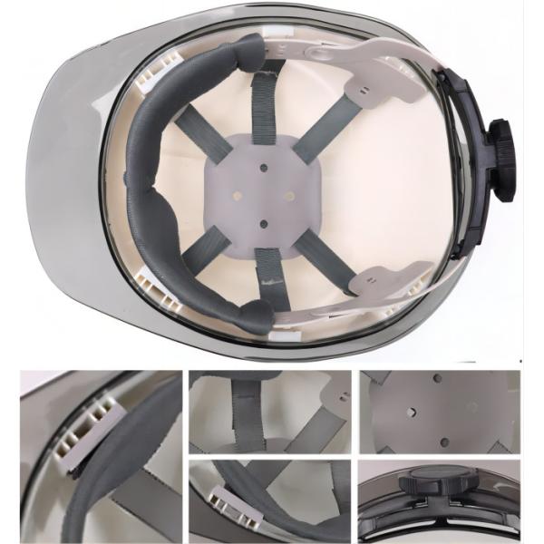 Anti Shock Work Safety Helmet with 6 Points Suspension EN397 Certified for Electric Power and Construction