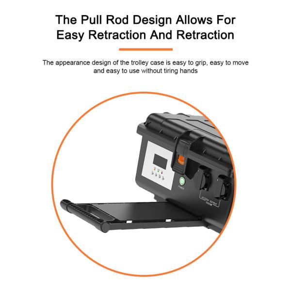MPPT Portable Solar Power Station Generator For Camping / Outdoor Use