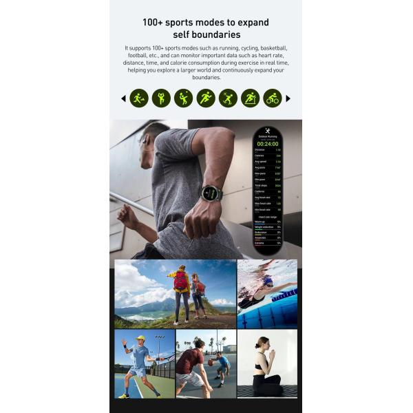 Fitness Tracker BT Call Sport Smart Watch S53 Full Touch Screen Smart Watch Ip68