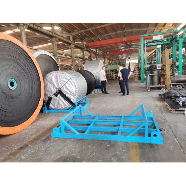 EP250/2 Polyester Cotton Canvas Textile Fabric Layered Vulcanized Rubber Conveyor Belt