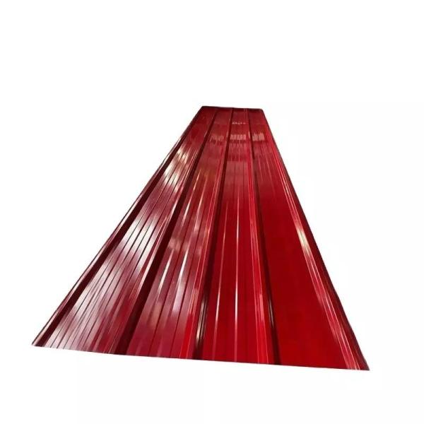PPGI Color Coated Plate Sheet Galvanized 0.12-3mm EN Red Roofing