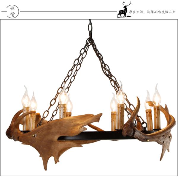 Antler style Pendant Lamp Chandelier Lighting For Indoor Home lighting (WH-AC-30)