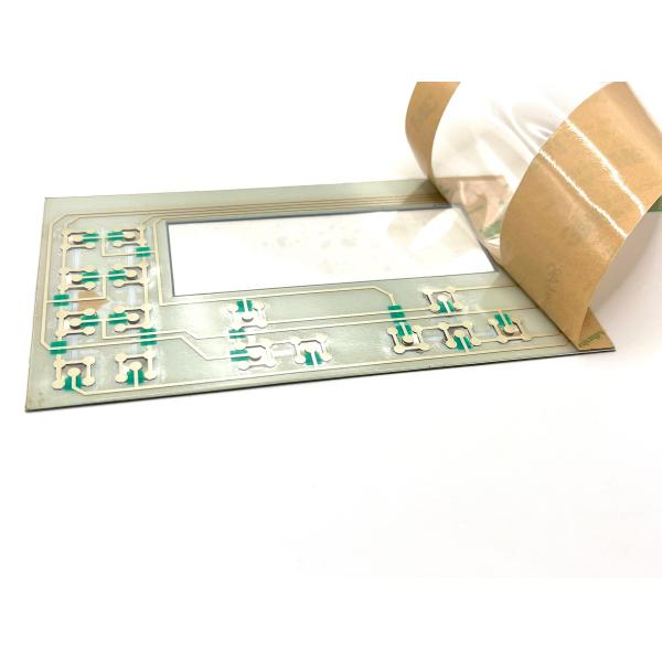 Pocket Layered Graphic LCD Printing Top Membrane Keyboards For Medical Enclosure