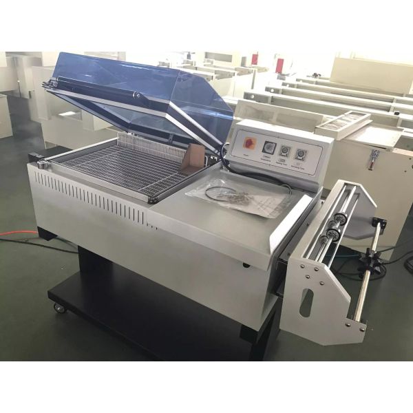 Hipac Semi-Automatic Shrink Wrapping Machine with 500-800pcs/hr Efficiency and 110V/220-240V Power Supply