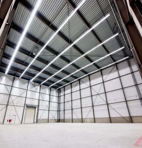 Custom Size Steel Agricultural Buildings Grain Storage Building Complex