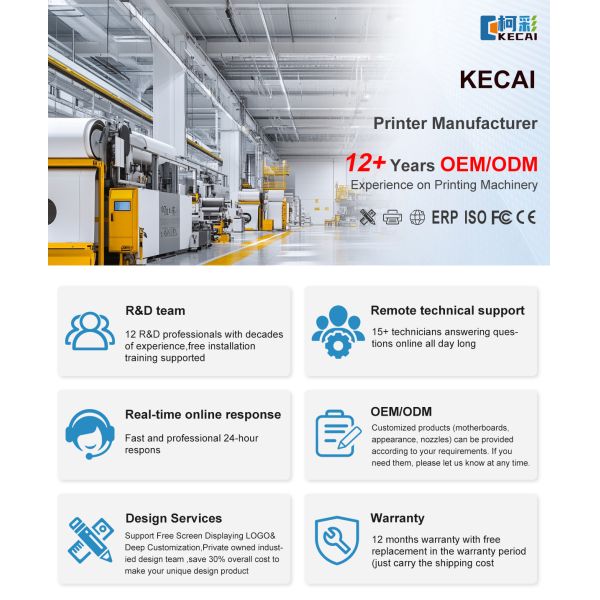 KECAI 12 Inch A3 Brand New Model DTF Printer XP600 With Powder Shaking Machine Integrated Full-Automatic Textile Apparel T-shirt