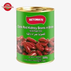 Buy cheap Red Kidney Canned Food Beans In Brine 800g Pure Natural Flavor QS Certificate product