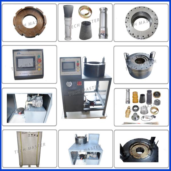 Crimping Machine with 10 Die Sets for Vehicle Air Suspension, Air Spring & Shock Absorber