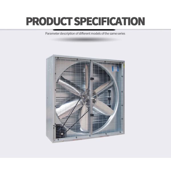 Explosion-proof Outdoor Large big 1380 1220 Industrial Exhaust Fan 50 inch exhaust fan for Chemical plant factory