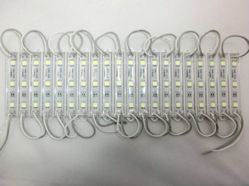 Super Bright SMD5050 LED Module SMD 3LED Light Waterproof 12V DC high quality