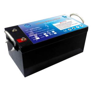 China Deep cycles battery lithium ion 12v 200Ah for trolling motor on sale