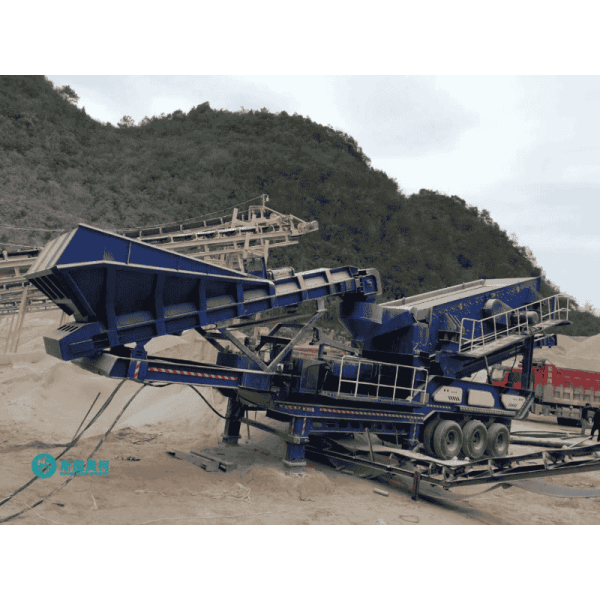 10TPH Portable Concrete Crusher Portable Rock Crushers For Gold Mining