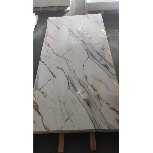 Easy Wall Board Install Fireproof Marble SPC Wall Panel with 25 Years Lifetime