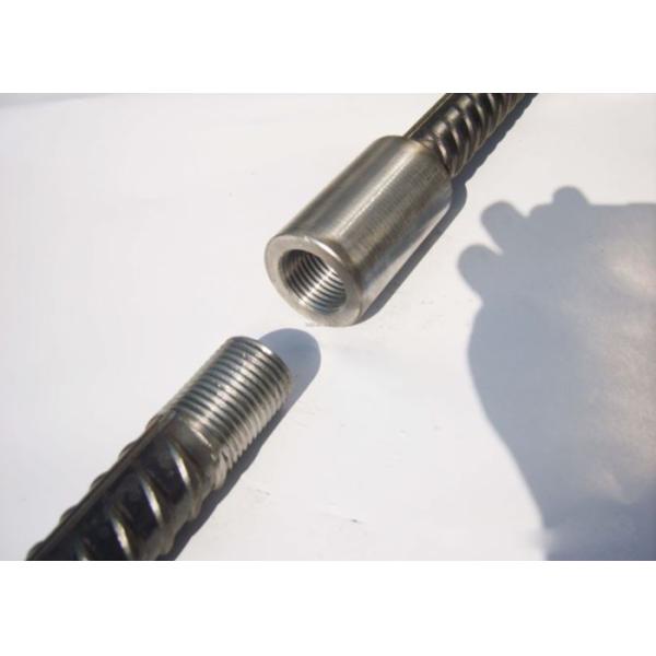 Stainless Steel Bushing Sleeve 35-110mm Length , HRB600 One Touch Rebar Coupler