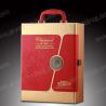 ISO9001 Wood Cardboard Spirits​  Glass Bottle Box for sale