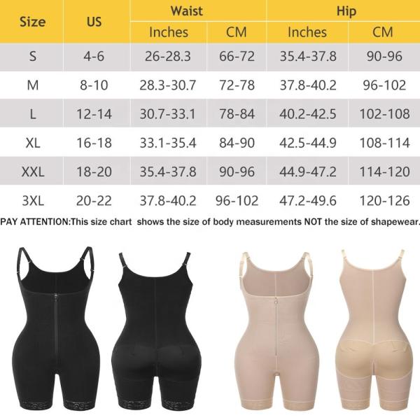HEXIN 2021 Breathable Bodysuit Shapewear Butt-Lifter Waist-Trainer and Tummy Control