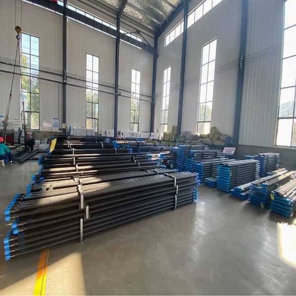 Top Hammer Rock Drilling Pipe Mining Machine Parts T45 Thread Extension Drilling Rod