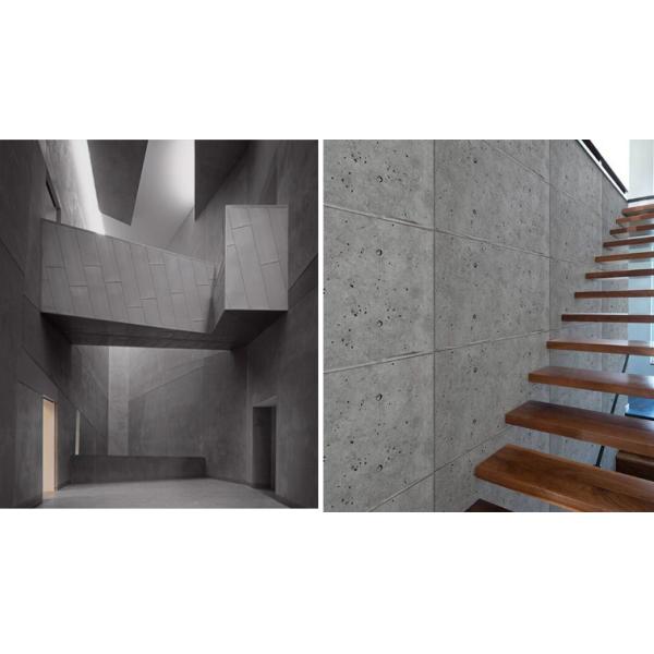 Modified Clay Faux Stone Veneer Wall Panels Rammed Earth Slab Interior Exterior Cladding
