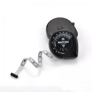 Buy cheap 1.5m Black Compact BMI Measuring Tape For Body Fitness Measuring product