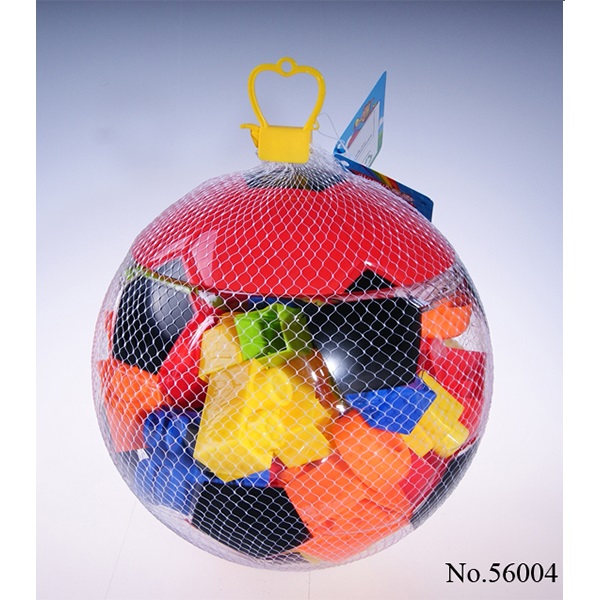2 " Interlock Kids Plastic Building Blocks , Mushroom Box Educational Building Blocks