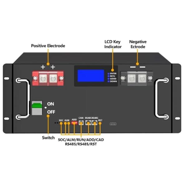 Powerwall 48V 200Ah LiFePO4 Wall Battery Residential Solar Storage Solution