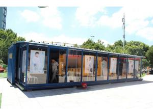 China 40HC Expandable Prefabricated Shipping Container Exhibition For Show on sale