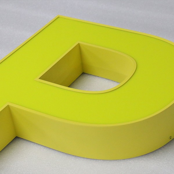 Custom Large 3D LED Acrylic Channel Letters for Retail Storefront & Event Display