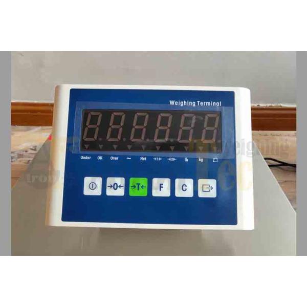 Precision Weighing Scale Indicator / Truck Scale Indicator With Green LED Display