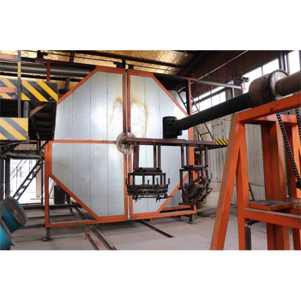 Air Blowing Rotational Molding Equipment 3ph 380V 50Hz Gas-heated fully automatic rotational molding machine