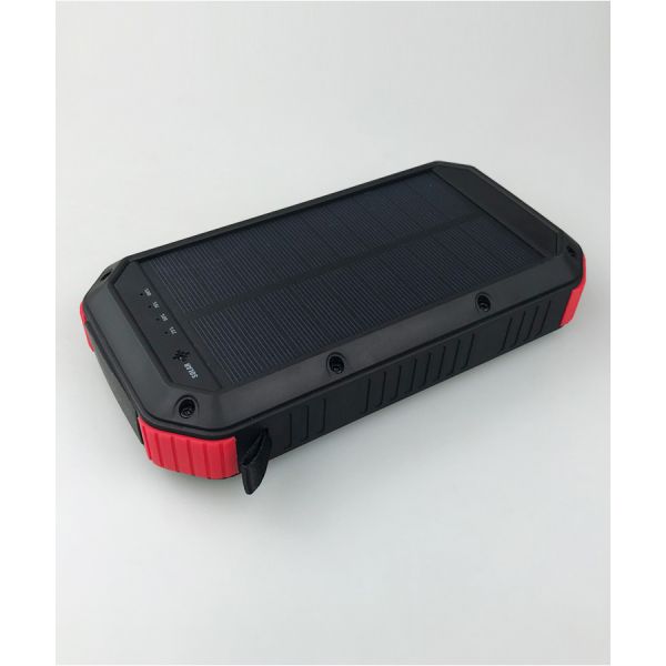 Brightness Solar Cordless Power Bank 30000mAh LED Light Wireless Charging Emergency Rescue