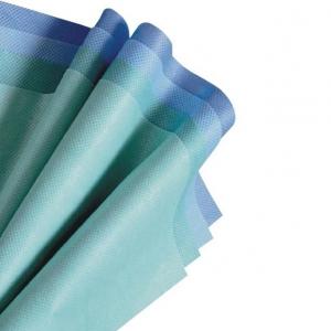 China Recyclable SMS Nonwoven Fabric For Surgical Kit Bed Cover on sale