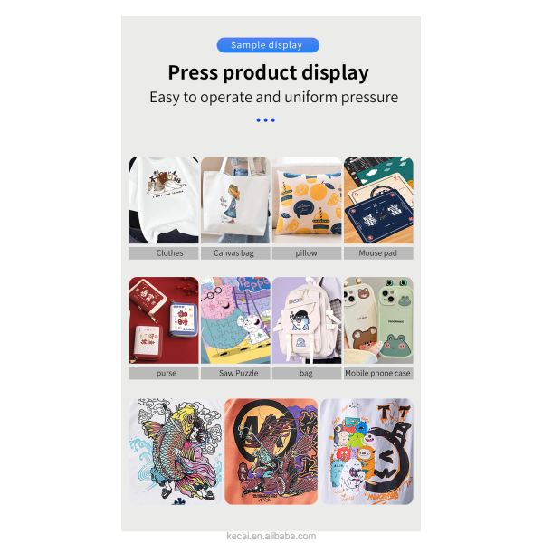 Wholesale Spot Factory Multifunctional Manual Type Heat Press Machine Suitable for Clothing With DTF Printing Support