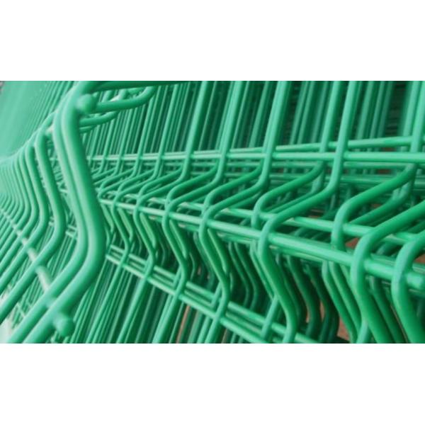 Decorative Garden Village 2D Curvy 3d Welded Wire Fence Corrosion Protection