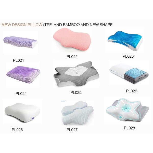 Neck Support Butterfly Shaped Memory Foam Pillow Customized Size