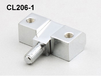 Chrome exposed Hinge cabinet door hinge, CL206-1 Zinc Alloy hinge