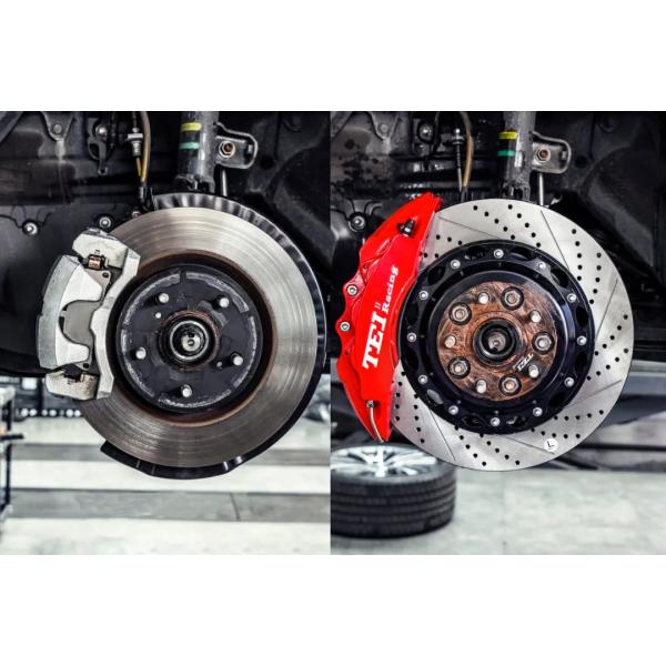 TEI Racing P60ES 6 Piston Calipers Big Brake Kit For Lexus ES300 18 Inch Wheel