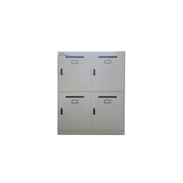 Knock Down Metal Letters Cabinet for Storage 0.5mm Thickness